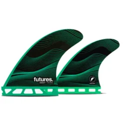 FUTURES F6 HC MEDIUM QUAD - GREEN FINS (1165-182-40)