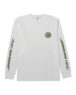 LOST TEAM LONG SLEEVE TEE (10530296) -Reef Surf Shop 10530296 WHT 08893.1684258703