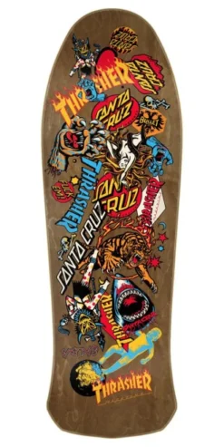 SANTA CRUZ 10.4" THRASHER SALBA OOPS DECK (11117035-146866)