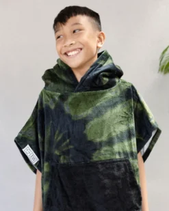 LEUS TIE DYE CAMO ORIGINAL ECO PONCHO -Reef Surf Shop 2Y6A0272 03041.1673632276
