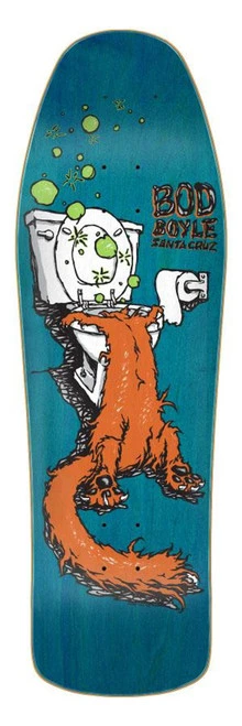 9.99" SANTA CRUZ BOYLE SICK CAT REISSUE DECK (11116480-629693)