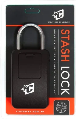 CREATURES STASH LOCK LARGE : BLACK (AASLL23BK)