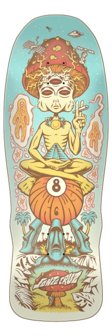 10.35" SANTA CRUZ WINKOWSKI SPACED OUT REISSUE DECK (11117051-148226)