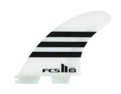 FCS II JW PC LARGE BLACK/WHITE FINS(FJWL-PC03-LG-TS-R)