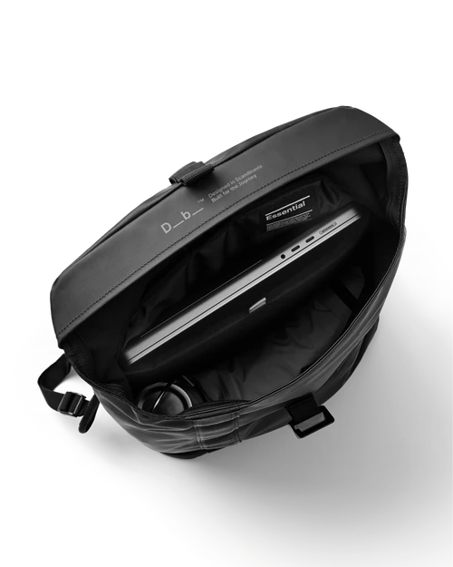 DB BOARD BAGS ESSENTIAL BACKPACK 12L BLACK OUT (EX) 5 DB BOARD BAGS ESSENTIAL BACKPACK 12L BLACK OUT (EX) - Image 5