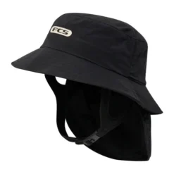 FCS ESSENTIAL SURF BUCKET HAT XL (AESB-02-BLK-XL)