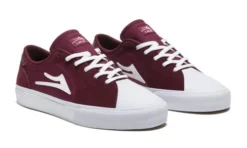 LAKAI FLACO II SHOES (MS4220112A00) -Reef Surf Shop FLACO II BURGUNDY WHITE SUEDE MS4220112A00 BUWHS 02 1200x.jpg 81890.1684433839