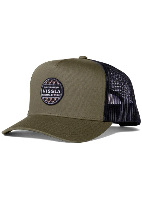 VISSLA SOLID SETS ECO TRUCKER HAT (MAHT1SOL) 1 VISSLA SOLID SETS ECO TRUCKER HAT (MAHT1SOL)