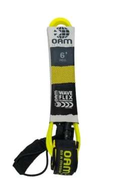 OAM 6' REGULAR LEASH -Reef Surf Shop OAM 6ftRegYellow 1 20327.1675878712