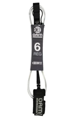 OAM 6' REGULAR LEASH -Reef Surf Shop OAM REG6Clear 1 69982.1675878712