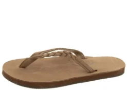 RAINBOW FLIRTY BRAID SINGLE LAYER SANDAL (301ALTSB-DKBR-L)