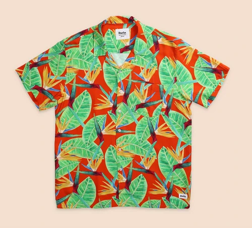 DUVIN PARADISE BUTTONUP (SSB15005RED) 1 DUVIN PARADISE BUTTONUP (SSB15005RED)