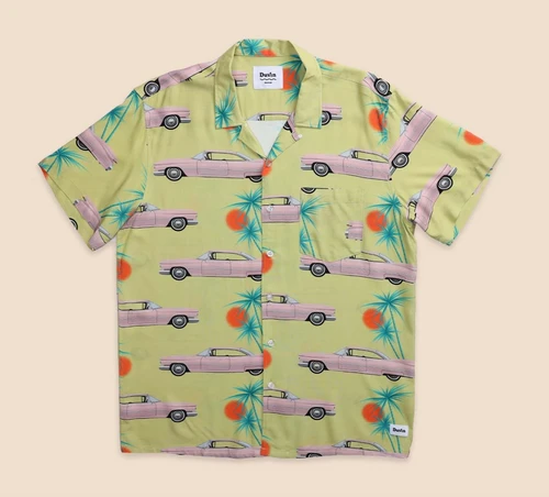 DUVIN CRUISIN BUTTONUP (SSB15003YEL) 1 DUVIN CRUISIN BUTTONUP (SSB15003YEL)