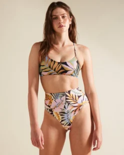 BILLABONG WOMEN'S A/DIV LACE UP TRILET TOP -Reef Surf Shop abjx300468 billabong2Cw mul frt1 72963.1673904443