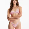 BILLABONG WOMEN'S SURF STRIPE CECI TRI TOP