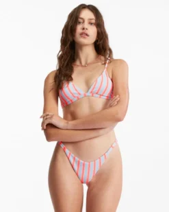 BILLABONG WOMEN'S SURF STRIPE CECI TRI TOP