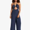 ROXY AWAY ON VACAY WIDE LEG JUMPSUIT (ARJWD03521)