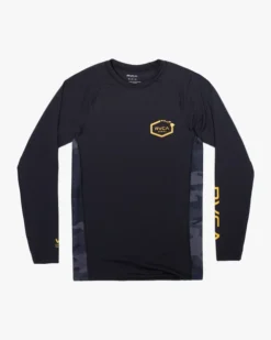 RVCA ISLAND HEX LONG SLEEVE RASHGUARD(EX)