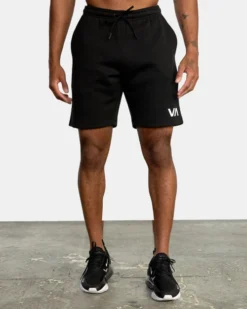 RVCA SPORT SHORT IV 19 (EX) -Reef Surf Shop avyws00135 rvca2Cw blk frt1 79664.1694015820