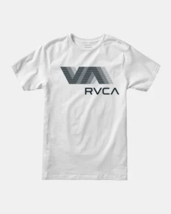 RVCA VA RVCA BLUR SHORT SLEEVE(EX) 9 RVCA VA RVCA BLUR SHORT SLEEVE(EX) -Reef Surf Shop avyzt01370 rvca2Cf wht frt1 26528.1694016389