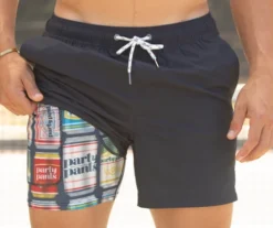 PARTY PANTS SOLID COMPRESSION SHORT (P12221527) -Reef Surf Shop bl2 93298.1689524565