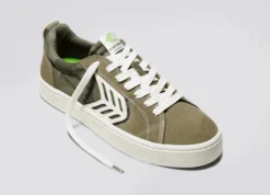 CARIUMA CATIBA PRO BURNT SAND/ CAMO MEN'S SHOE -Reef Surf Shop catiba pro camouflage ivory canvas sneaker.slideshow3 44061.1674596402