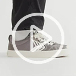 CARIUMA CATIBA PRO GREY SUEDE MEN'S SHOE -Reef Surf Shop catiba pro mystic grey contrast stitch sneaker canvas men.video .slideshow 80533.1674596226