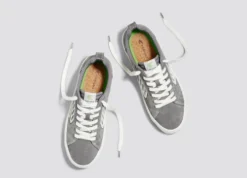 CARIUMA CATIBA PRO GREY SUEDE MEN'S SHOE -Reef Surf Shop catiba pro mystic grey contrast stitch sneaker canvas.slideshow5 93738.1674596225