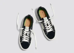 CARIUMA CATIBA PRO LOW SHOES(EX) -Reef Surf Shop catiba pro off black contrast stitch sneaker canvas.slideshow5 37544.1679339328