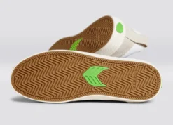 CARIUMA CATIBA PRO WHITE MEN' SHOE -Reef Surf Shop catiba pro white premium leather black sneaker.slideshow2 89641.1674596314