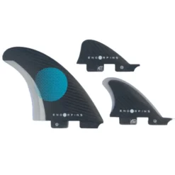 FIREWIRE SLATER KS TWIN + 2 FIN DOUBLE TAB FINS (FINK-KT2-4F-2-O-BKBL)