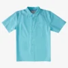 QUIKSILVER WATERMAN CENTINELE SHORT SLEEVE SHIRT