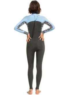 ROXY 3/2 SWELL SERIES BACK ZIP LS (ERJW103121) -Reef Surf Shop erjw103121 roxyw xkbb bck1 69502.1666377249