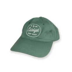 CATALYST CURSIVE HAT COTTON (CURSIVE-M-COTTON TWILL) 9 CATALYST CURSIVE HAT COTTON (CURSIVE-M-COTTON TWILL) -Reef Surf Shop greencursivehat 18979.1683056500