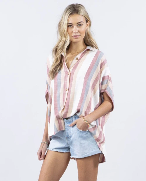 RIP CURL DRIFTER STRIPE SHIRT (EX) 2 RIP CURL DRIFTER STRIPE SHIRT (EX) - Image 2