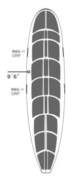 HOT GRIP WAX MAT LONGBOARDS