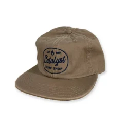 CATALYST CURSIVE HAT COTTON (CURSIVE-M-COTTON TWILL) 8 CATALYST CURSIVE HAT COTTON (CURSIVE-M-COTTON TWILL) -Reef Surf Shop khakicursivehat 25536.1683056561