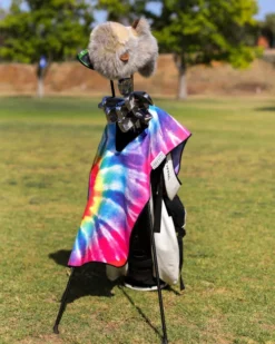 LEUS TIE DYE RAINBOW GOLF ECO TOWEL -Reef Surf Shop leus caddytowel tie dye rainbow3 95060.1673632326