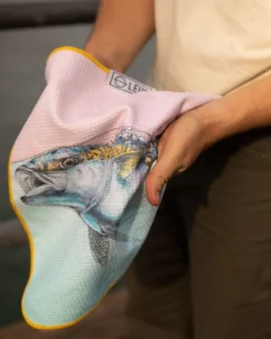 LEUS AMADEO BACHAR YELLOWTAIL FISHING ECO TOWEL -Reef Surf Shop leus fishingtowel abachar yellowtail4 39910.1673632287