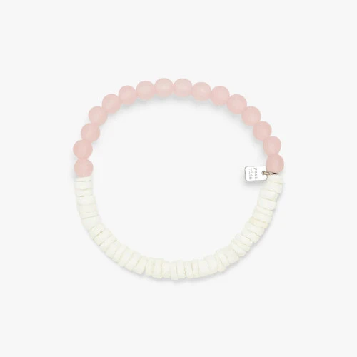 PURA VIDA PUKA SHELL & FROSTED BD BRACEL (36305) 1 PURA VIDA PUKA SHELL & FROSTED BD BRACEL (36305)