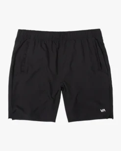 RVCA MEN'S YOGGER IV SHORT (EX) -Reef Surf Shop v2091ygr rvca2Cf blk frt1 71784.1694015610