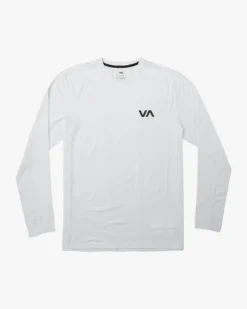 RVCA SPORT VENT LONG SLEEVE TEE(EX) -Reef Surf Shop v9011rsv rvca2Cf wht frt1 18638.1694015861