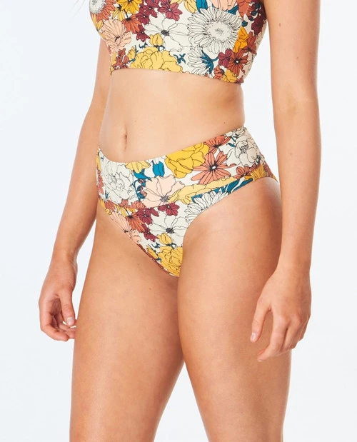 RIP CURL GOLDEN DAYS HIGH WAIST CHEEKY BIKINI BOTTOM (EX) 3 RIP CURL GOLDEN DAYS HIGH WAIST CHEEKY BIKINI BOTTOM (EX) - Image 3